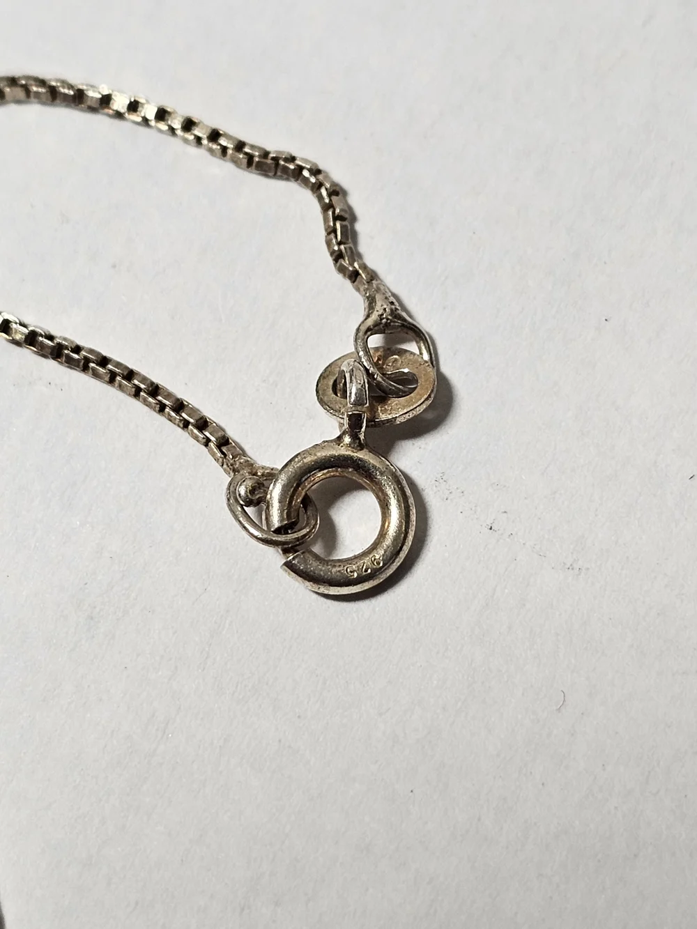 Sterling Silver 925 Gold Color Chain Necklace - Classic Minimalist Design